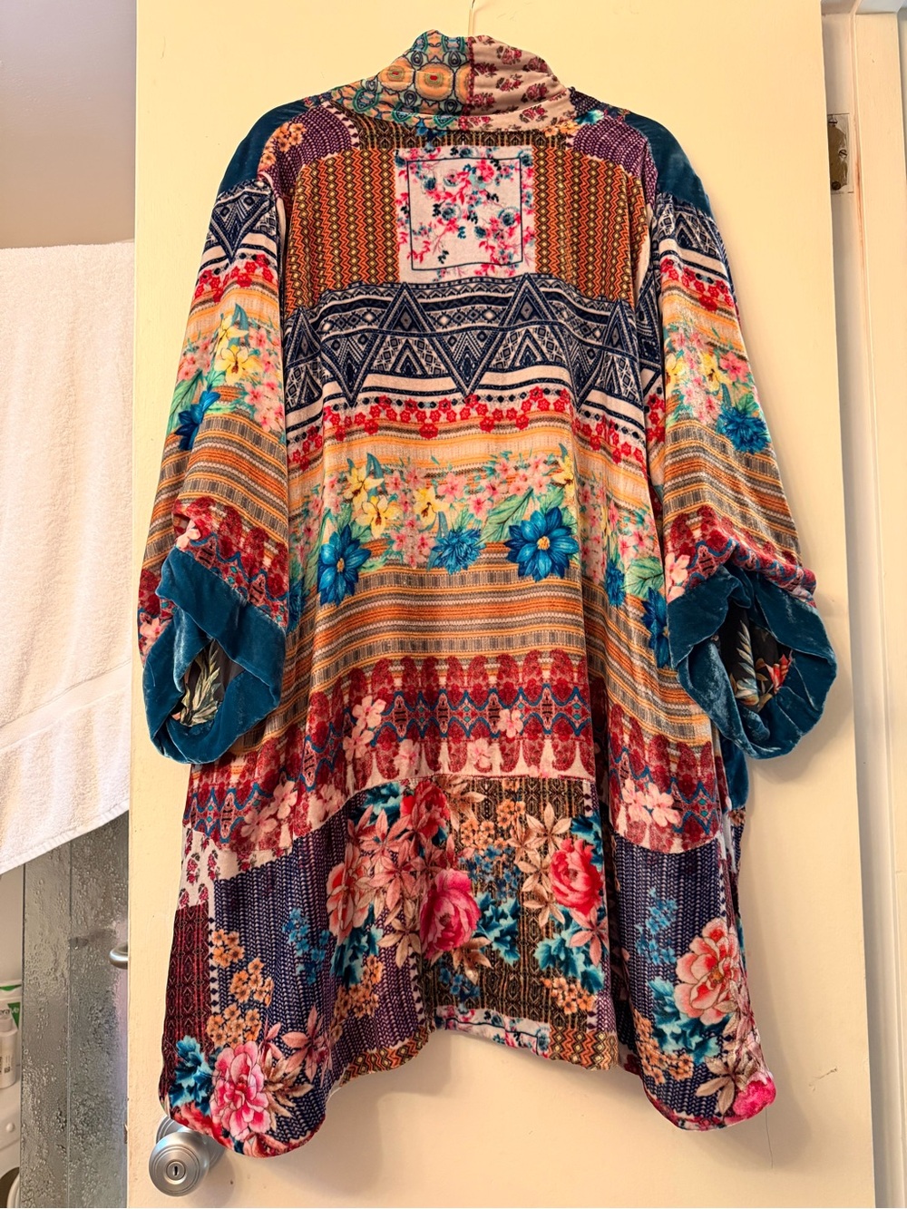 The Exotic Gorgeous Johnny Was Biza Embroidered Kimono jacket in XXL: Pls. Read - Picture 6 of 16